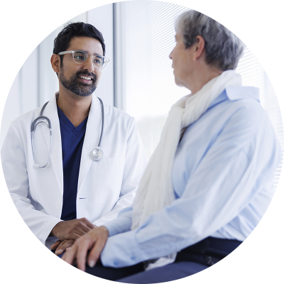 Doctor and patient