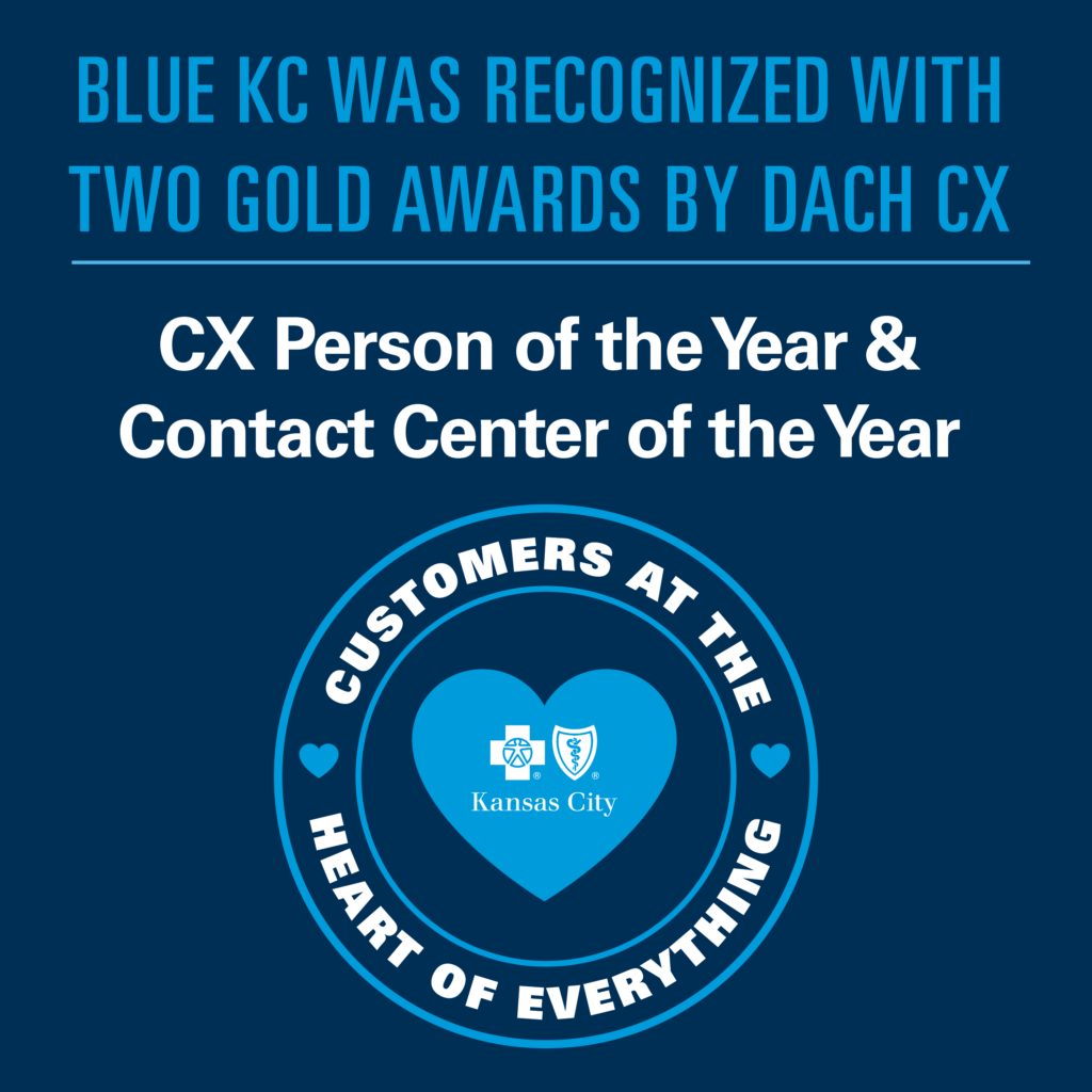 Blue KC wins 2023 customer experience award